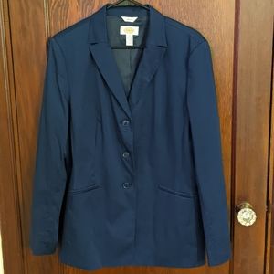 Talbots Navy Blue Blazer